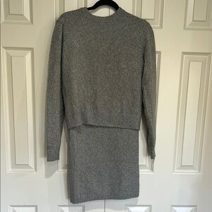 H&M Light Gray Knit Sweater